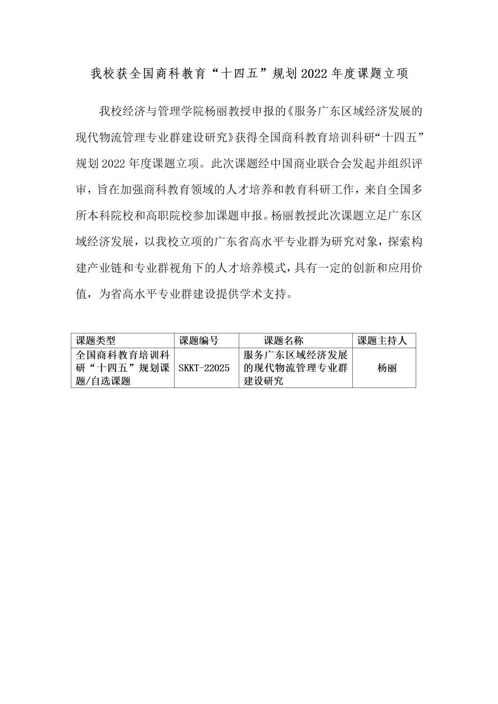 喜讯！杨丽教授立项全国商科教育培训科研“十四五”规划2022年度课题_01.jpg